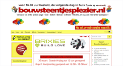 Desktop Screenshot of bouwsteentjesplezier.nl